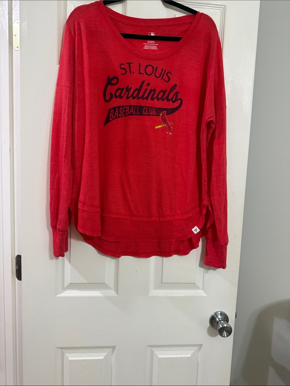 Fanatics Red St. Louis Cardinals Long Sleeve Tee